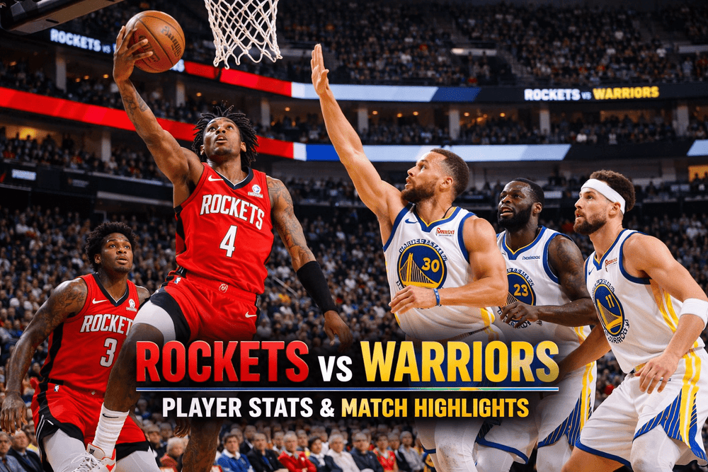 Houston Rockets vs Golden State Warriors: Player Stats and Match Breakdown 2026