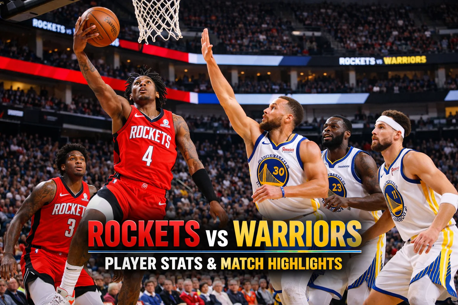 Houston Rockets vs Golden State Warriors