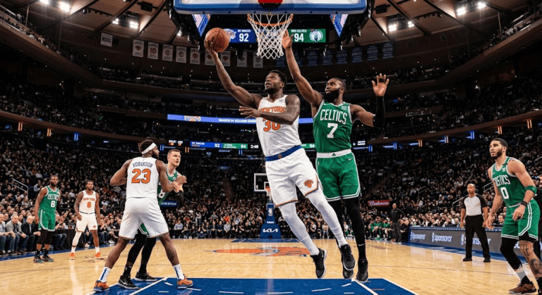 Knicks vs Boston Celtics Match Player Stats