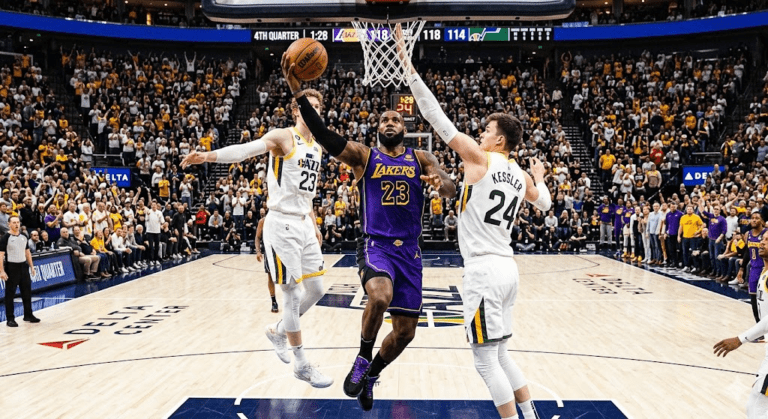 Utah Jazz vs Lakers Match Player Stats