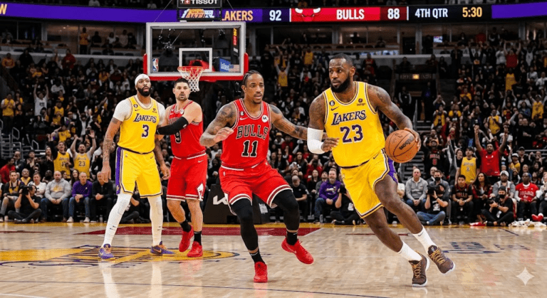 Lakers vs Chicago Bulls Match Player Stats