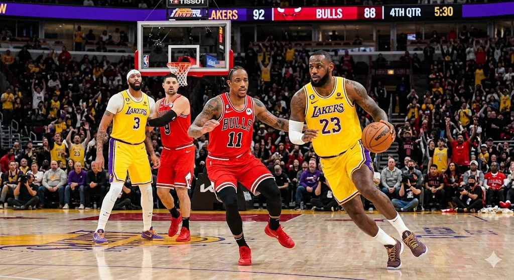 Lakers vs Chicago Bulls Match Player Stats