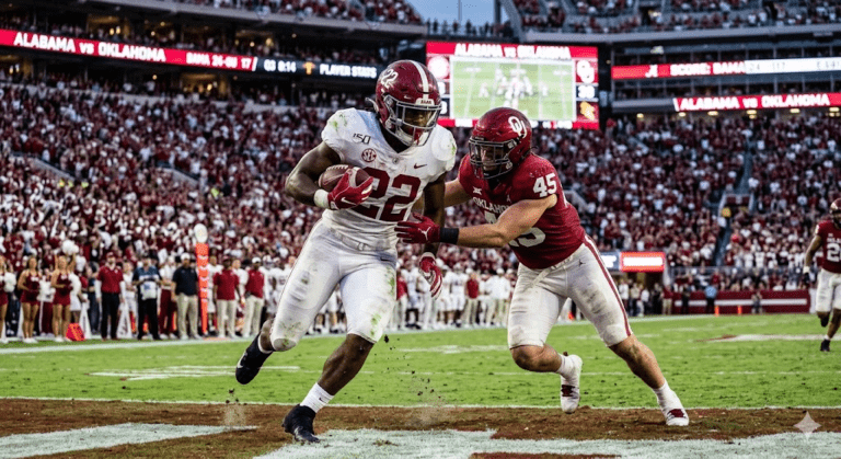 Alabama Crimson Tide Football vs Oklahoma Sooners Football Match Player Stats