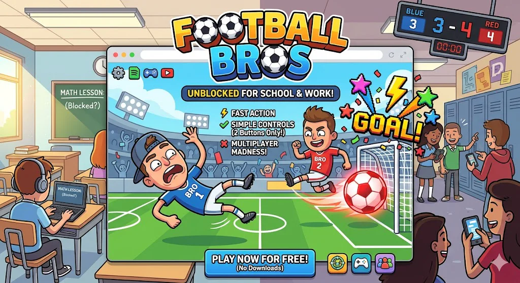 Football Bros: The Ultimate Unblocked Soccer Showdown You Can’t Miss