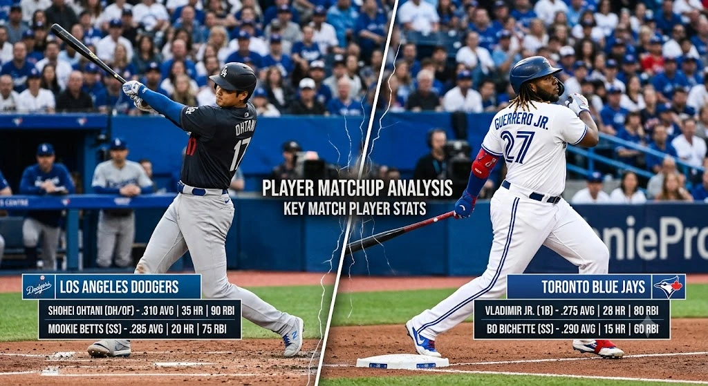 Dodgers vs Blue Jays: Key Player Stats Breakdown