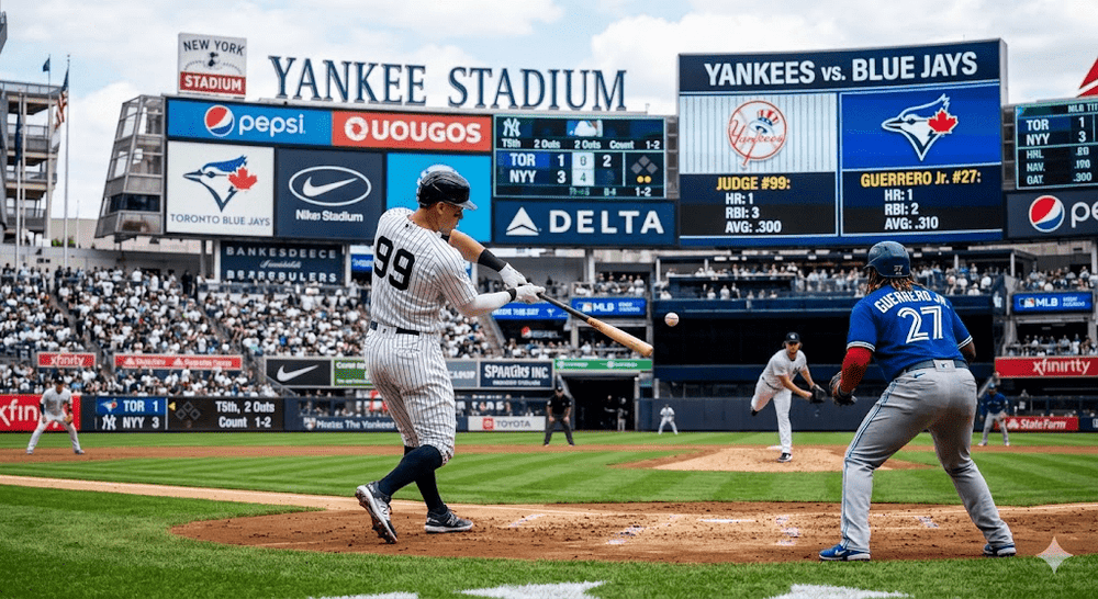 Yankees vs Blue Jays: Full Player Stats & Matchup