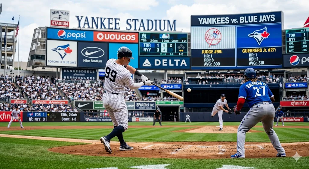 Yankees vs Blue Jays: Full Player Stats & Matchup