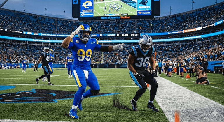 Rams vs Panthers Match Player Stats