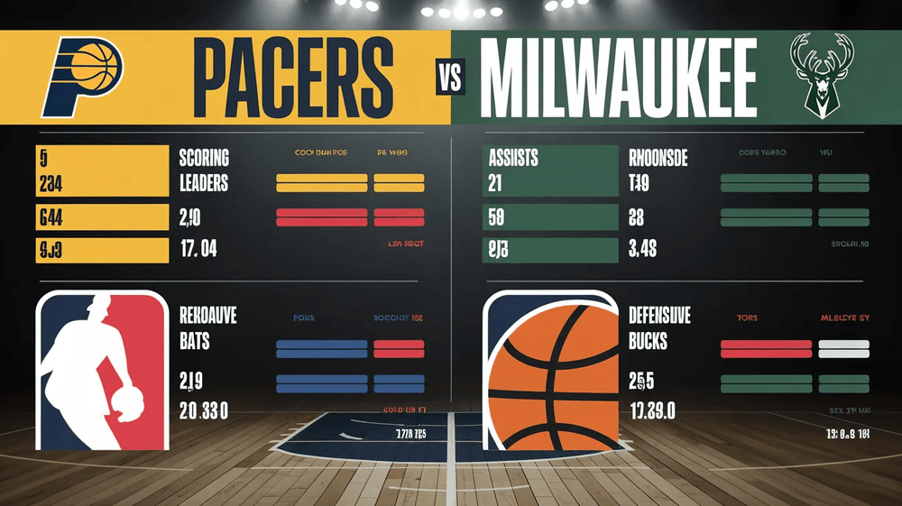 Pacers vs Bucks Match Player Stats & Breakdown