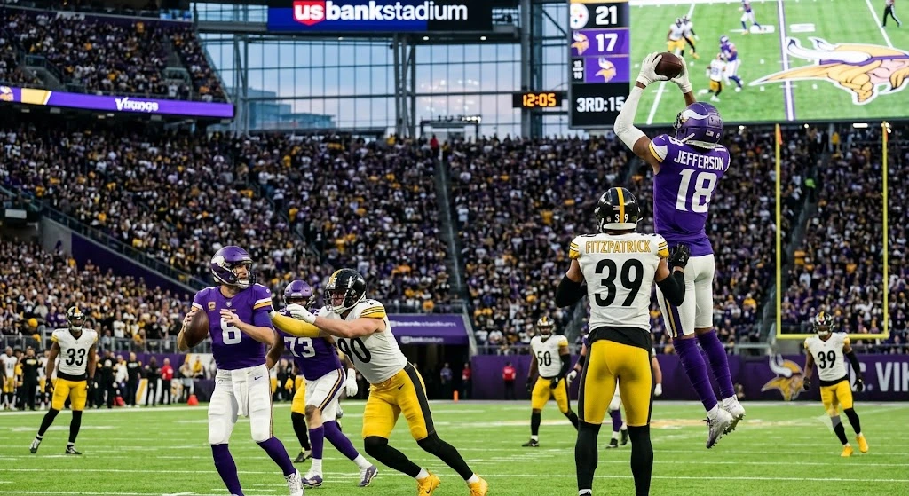 Minnesota Vikings vs Pittsburgh Steelers Match Player Stats