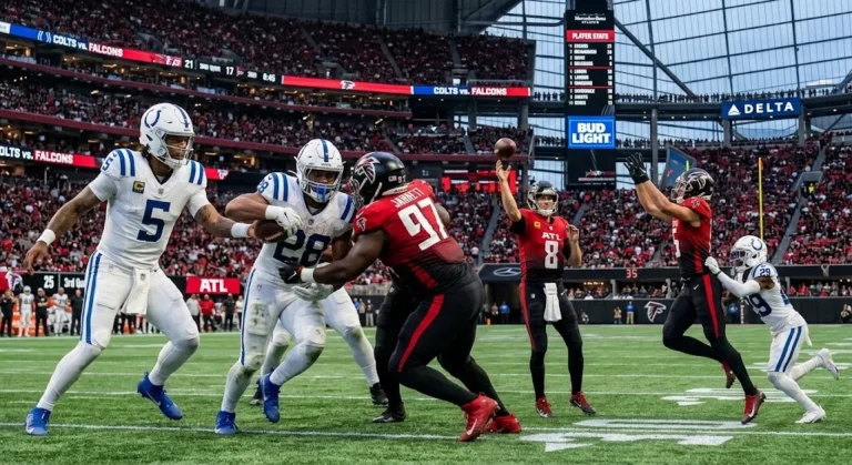 Colts vs Atlanta Falcons Match Player Stats