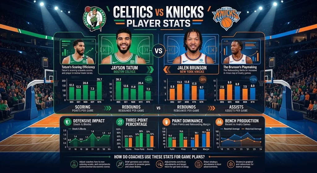 Celtics vs Knicks Player Stats