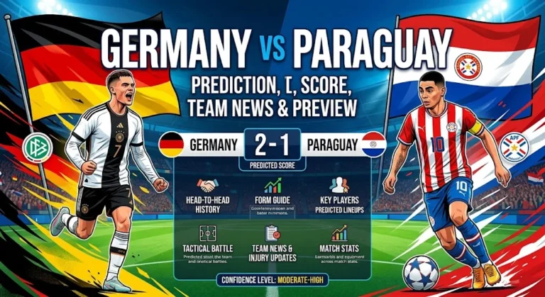 Germany vs Paraguay Prediction