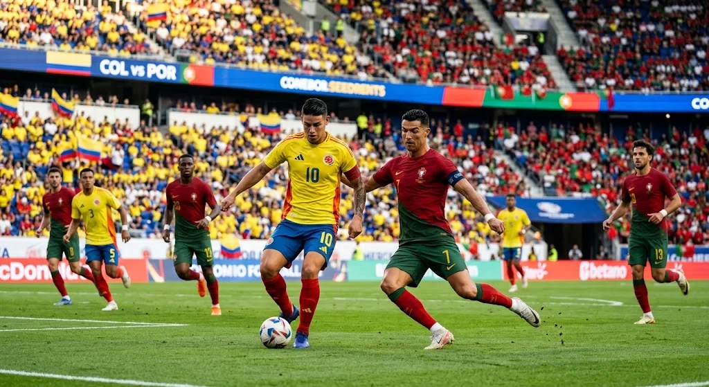 Colombia National Football Team vs Portugal National Football Team