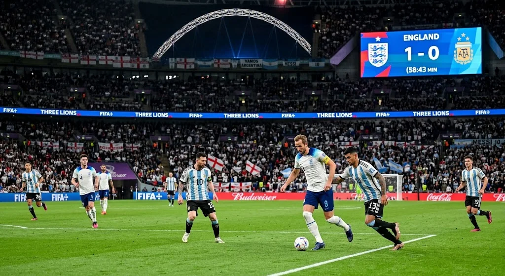 England National Football Team vs Argentina National Football Team Lineups