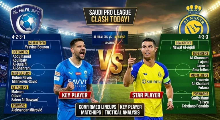 Al Hilal SFC vs Al-Nassr Lineups: Complete Match Guide