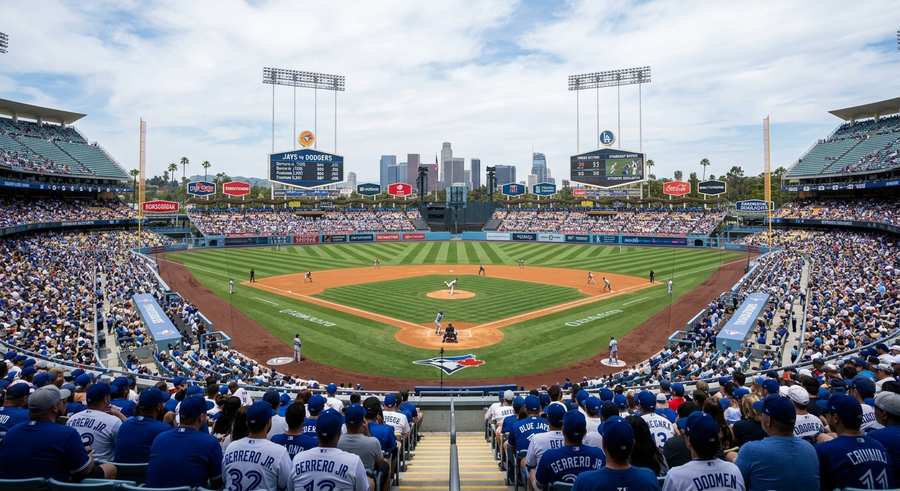 Toronto Blue Jays vs Dodgers Match Player Stats